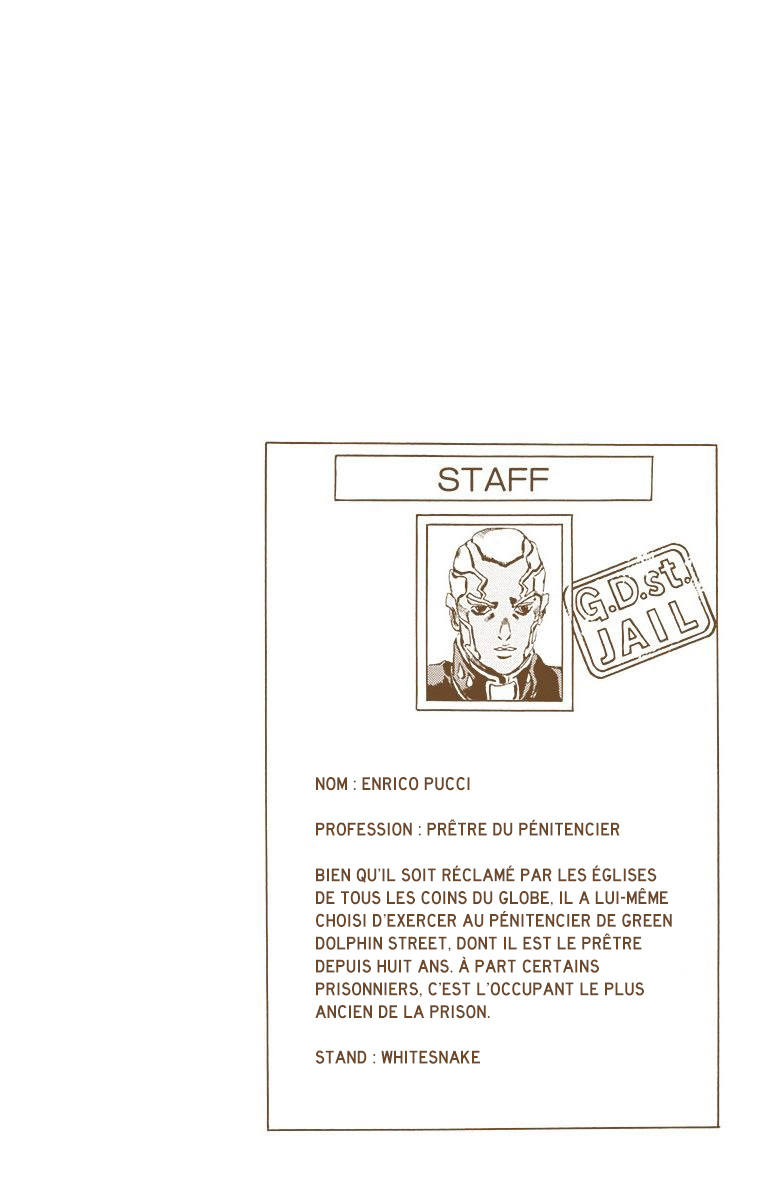 Read JoJo's Bizarre Adventure Part 6 Stone Ocean Official Colored FR Manga Online