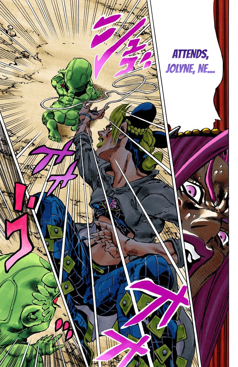 Read JoJo's Bizarre Adventure Part 6 Stone Ocean Official Colored FR Manga Online