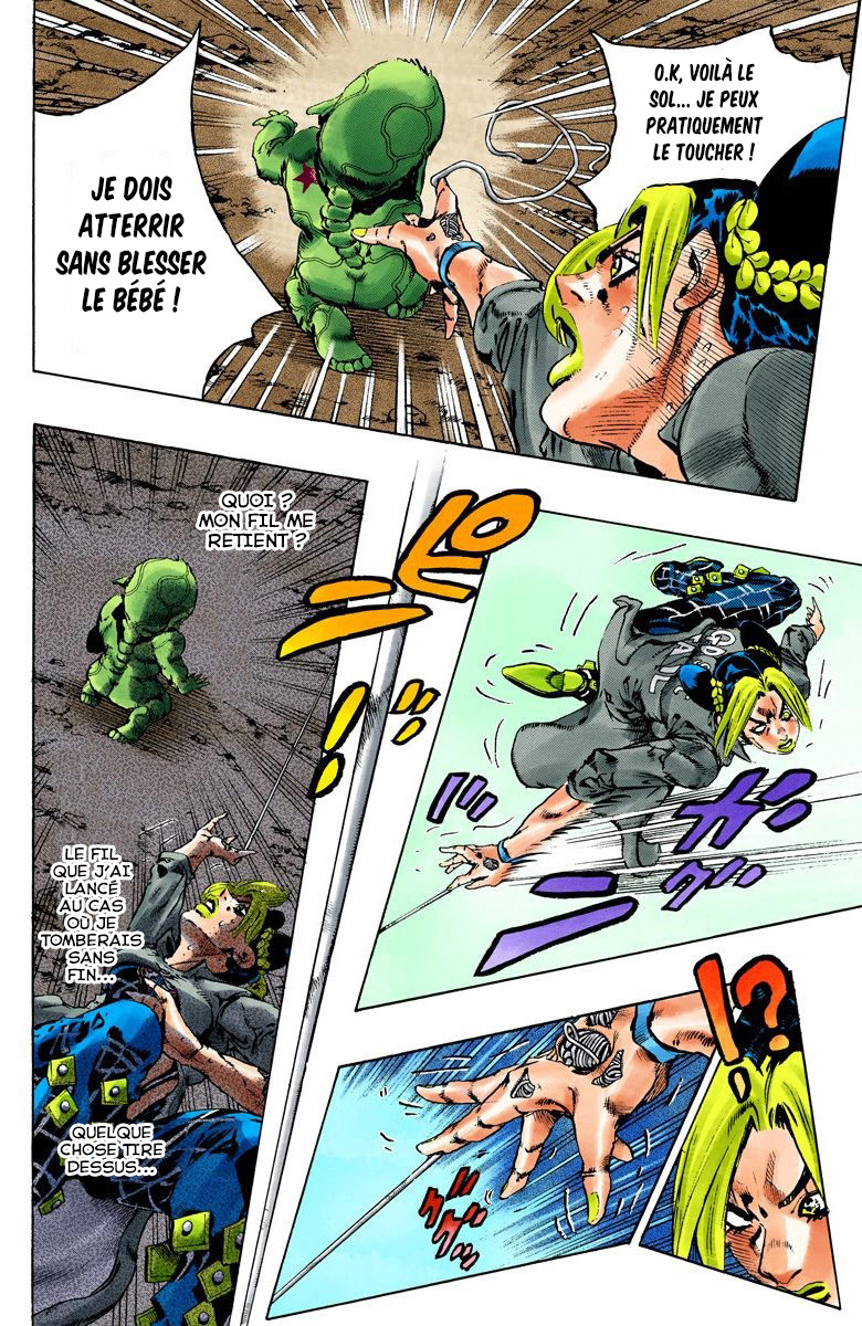 Read JoJo's Bizarre Adventure Part 6 Stone Ocean Official Colored FR Manga Online