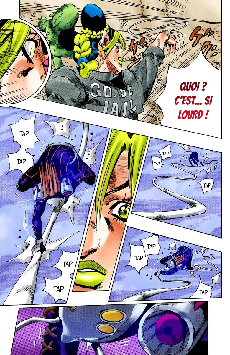 Read JoJo's Bizarre Adventure Part 6 Stone Ocean Official Colored FR Manga Online