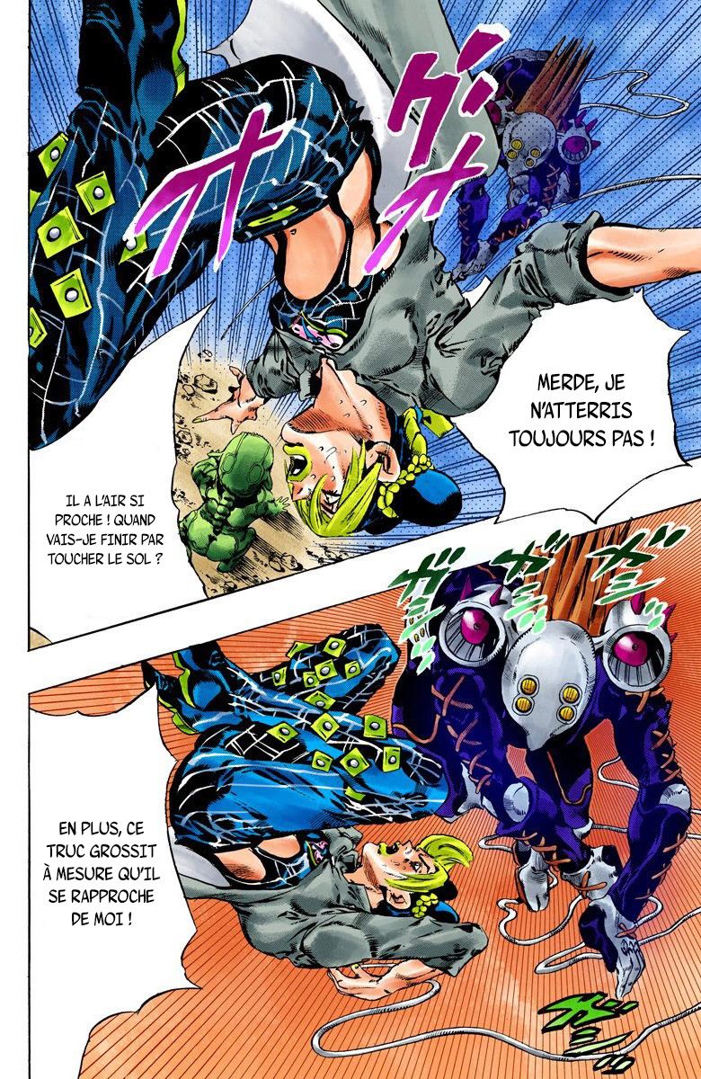 Read JoJo's Bizarre Adventure Part 6 Stone Ocean Official Colored FR Manga Online