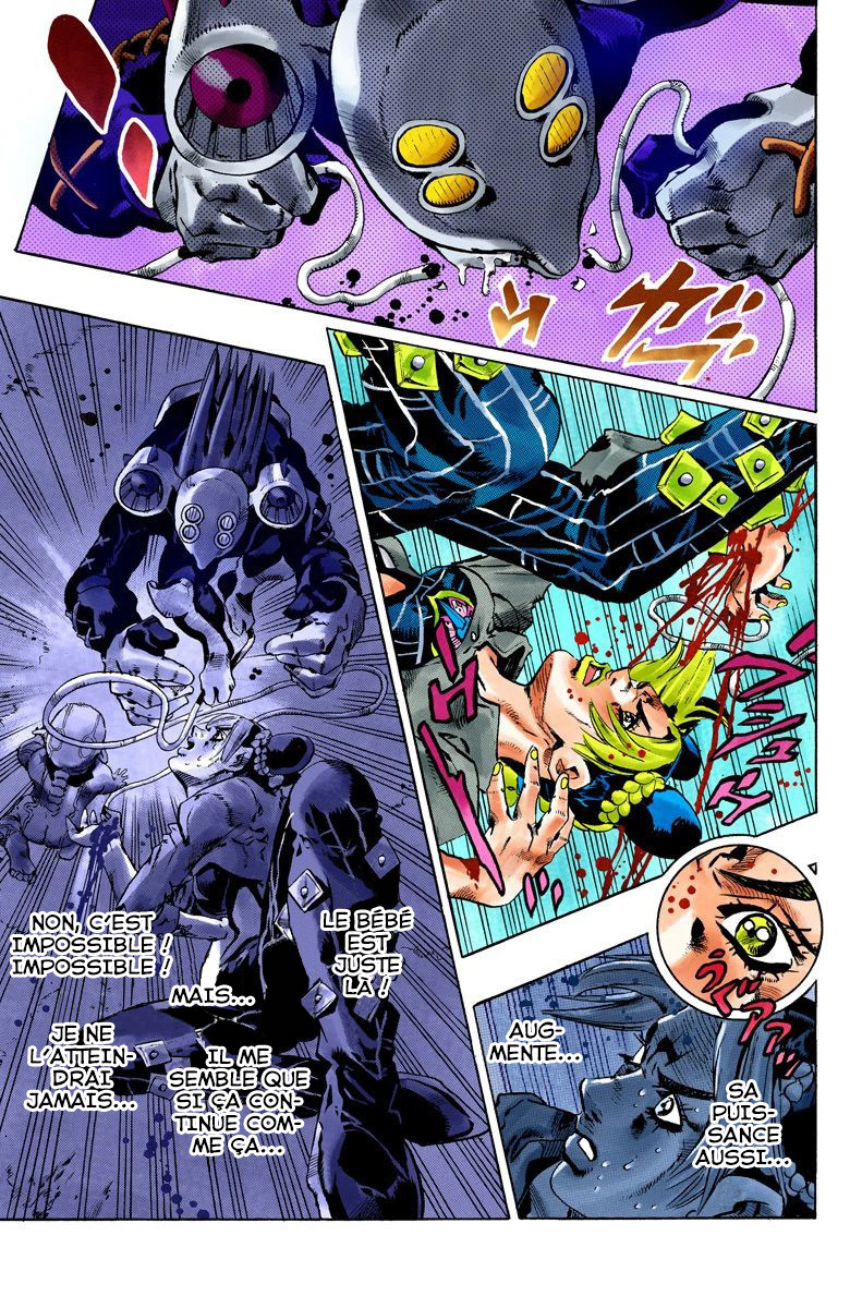 Read JoJo's Bizarre Adventure Part 6 Stone Ocean Official Colored FR Manga Online
