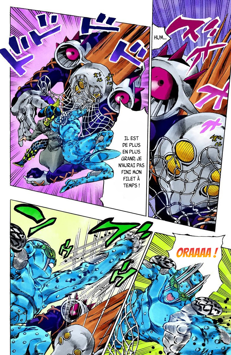 Read JoJo's Bizarre Adventure Part 6 Stone Ocean Official Colored FR Manga Online