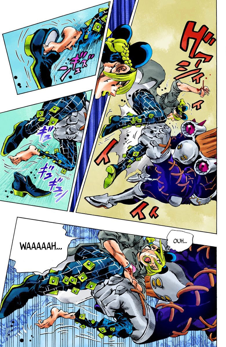 Read JoJo's Bizarre Adventure Part 6 Stone Ocean Official Colored FR Manga Online