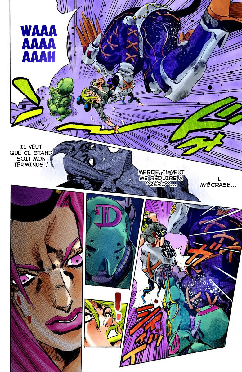 Read JoJo's Bizarre Adventure Part 6 Stone Ocean Official Colored FR Manga Online