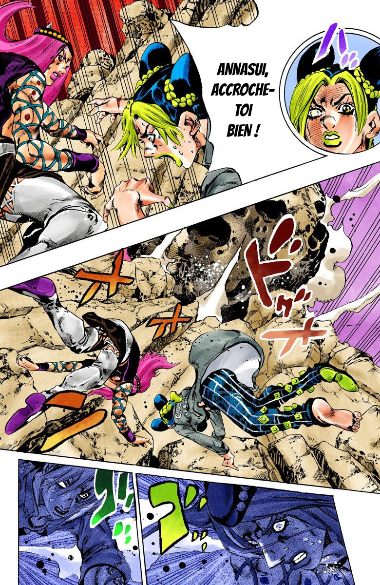 Read JoJo's Bizarre Adventure Part 6 Stone Ocean Official Colored FR Manga Online