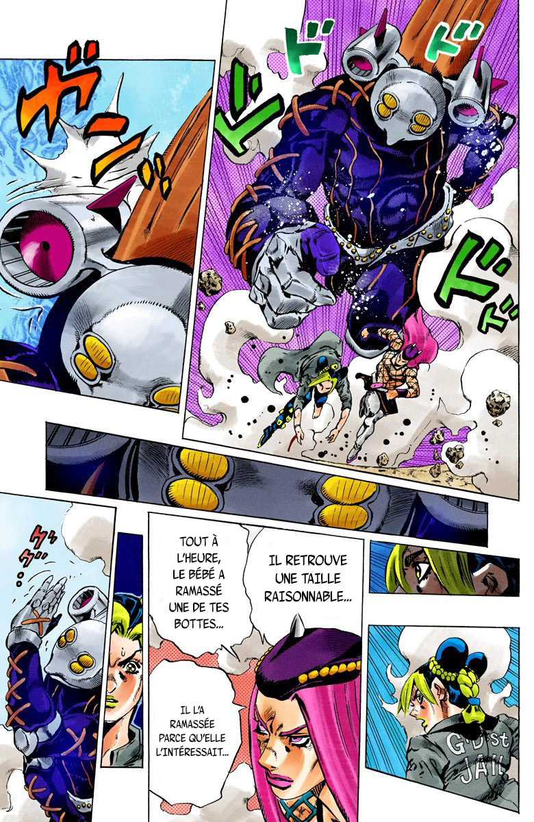 Read JoJo's Bizarre Adventure Part 6 Stone Ocean Official Colored FR Manga Online