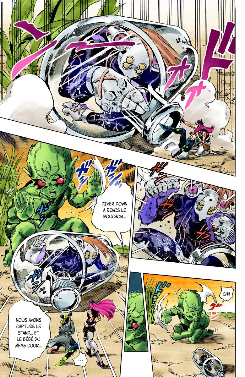 Read JoJo's Bizarre Adventure Part 6 Stone Ocean Official Colored FR Manga Online