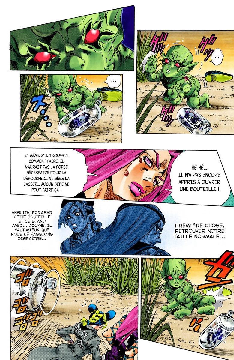 Read JoJo's Bizarre Adventure Part 6 Stone Ocean Official Colored FR Manga Online