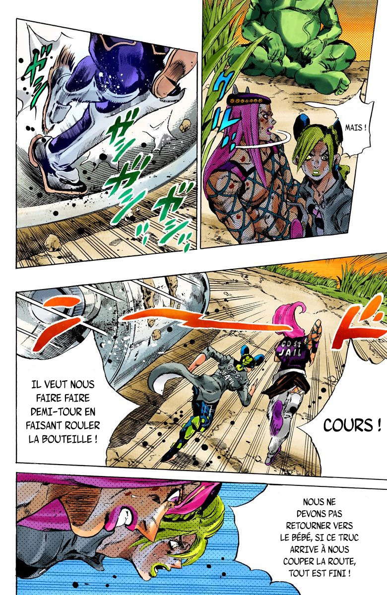Read JoJo's Bizarre Adventure Part 6 Stone Ocean Official Colored FR Manga Online