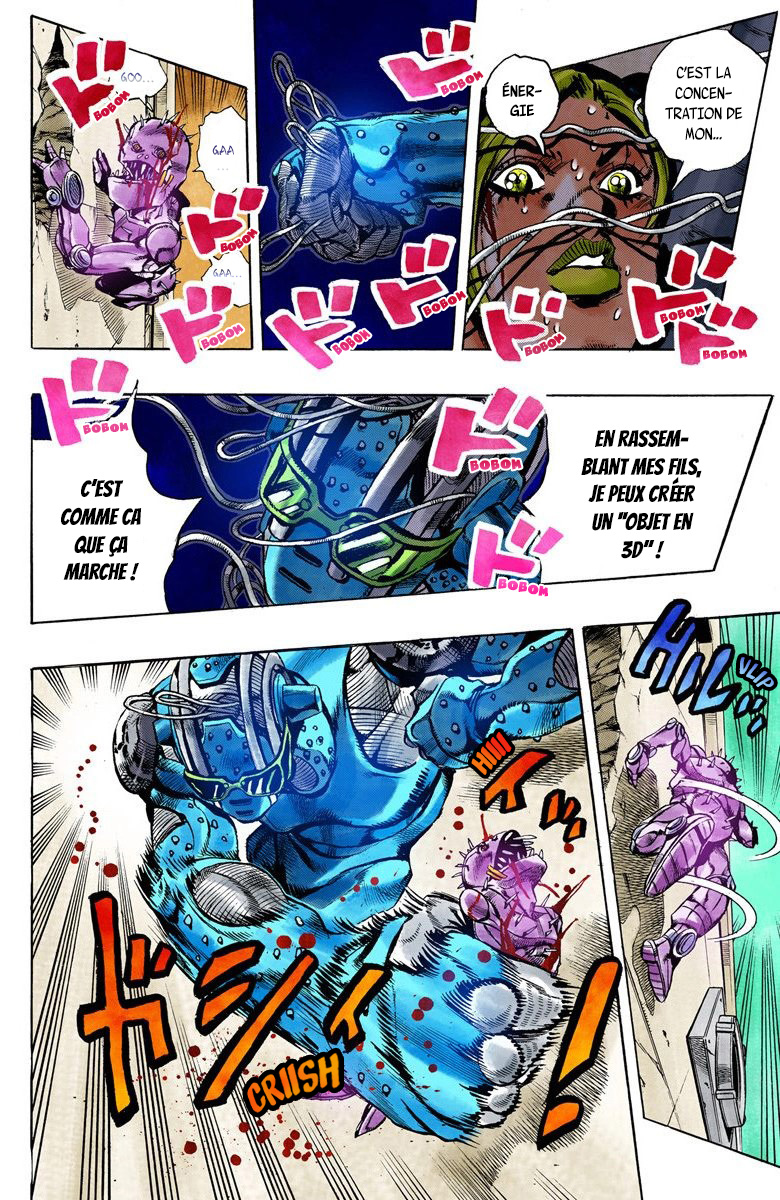 Read JoJo's Bizarre Adventure Part 6 Stone Ocean Official Colored FR Manga Online