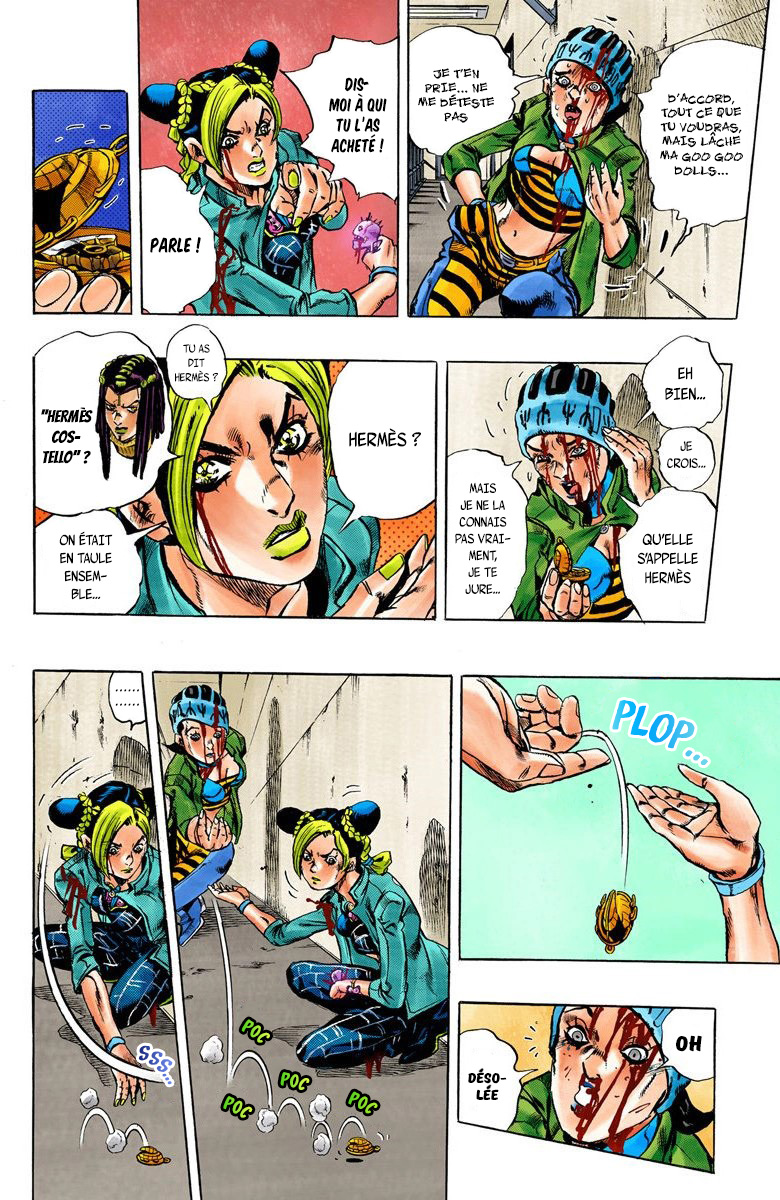 Read JoJo's Bizarre Adventure Part 6 Stone Ocean Official Colored FR Manga Online