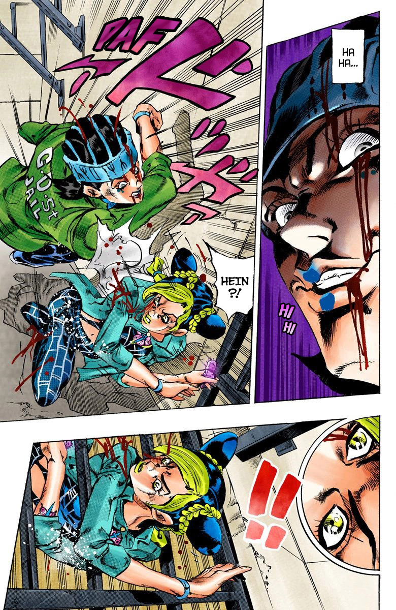 Read JoJo's Bizarre Adventure Part 6 Stone Ocean Official Colored FR Manga Online
