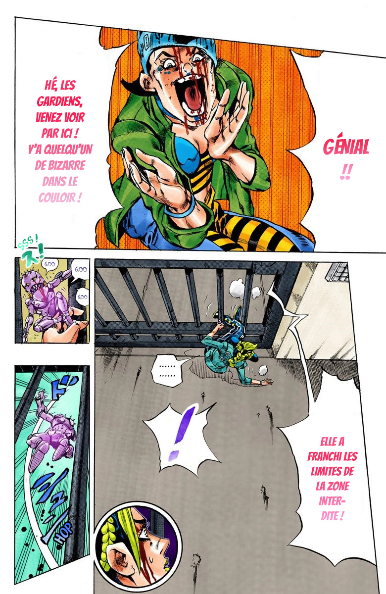 Read JoJo's Bizarre Adventure Part 6 Stone Ocean Official Colored FR Manga Online