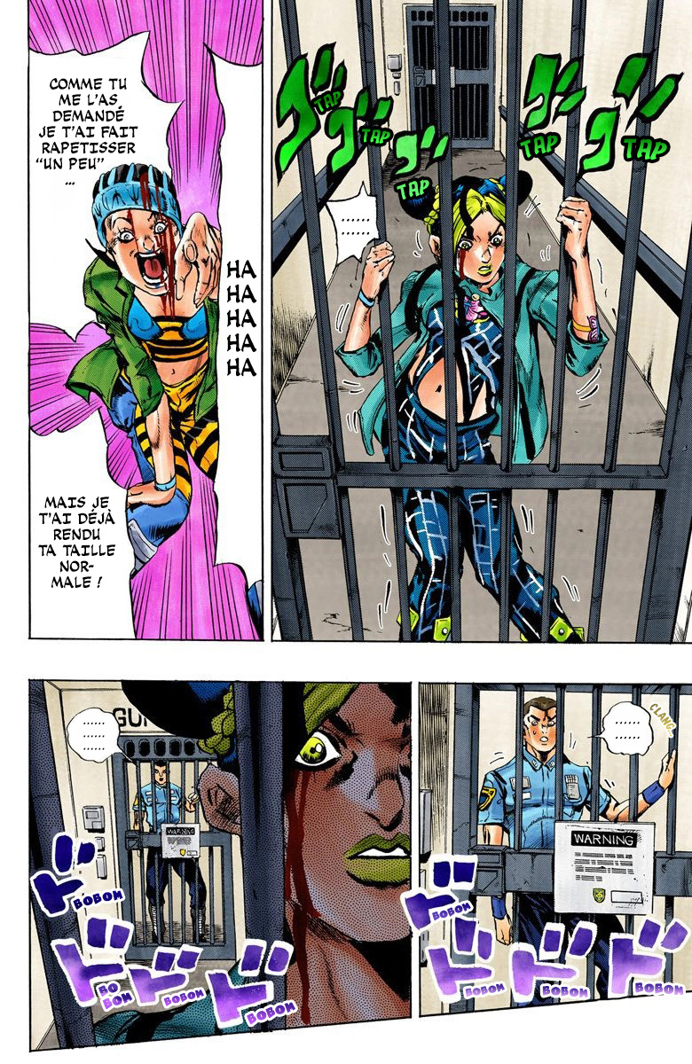 Read JoJo's Bizarre Adventure Part 6 Stone Ocean Official Colored FR Manga Online