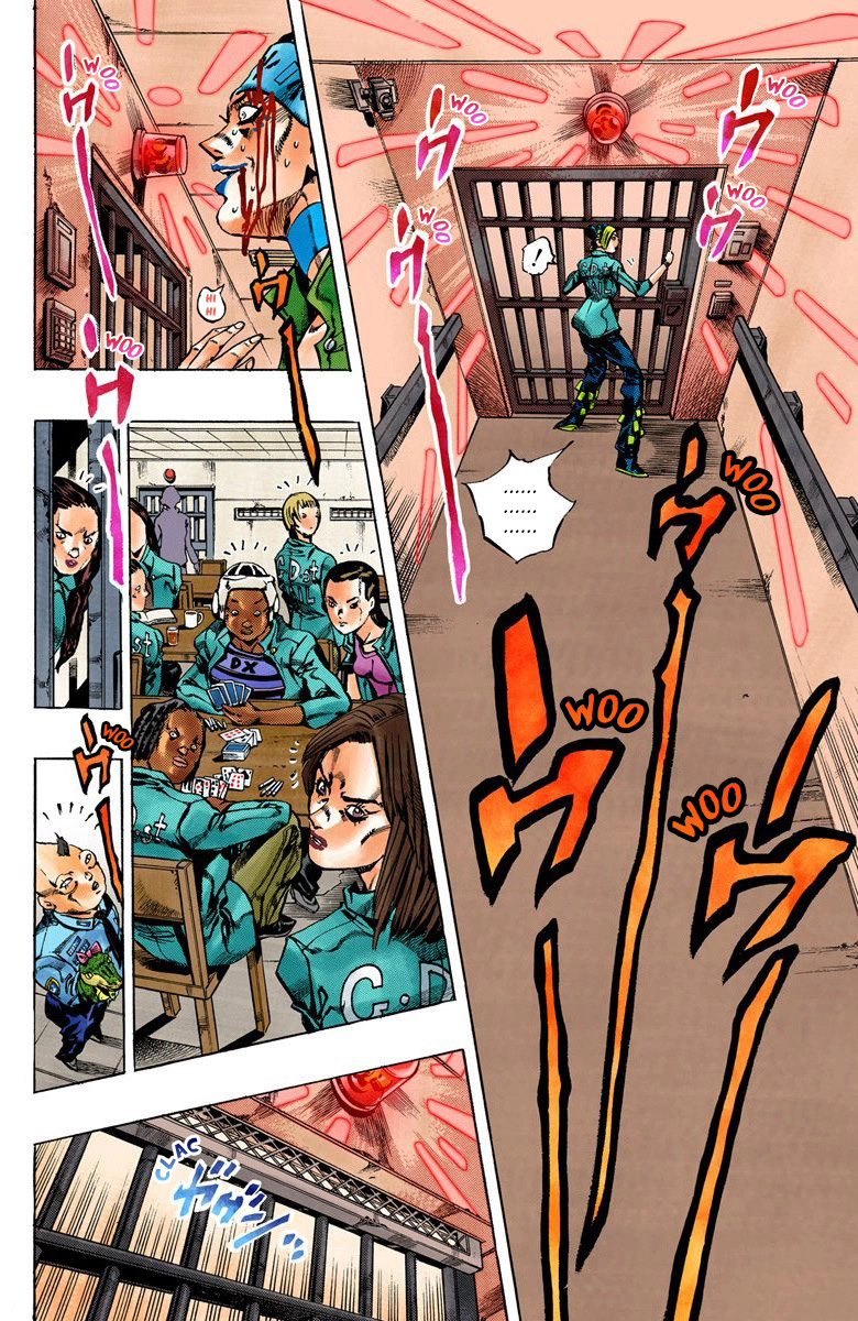 Read JoJo's Bizarre Adventure Part 6 Stone Ocean Official Colored FR Manga Online