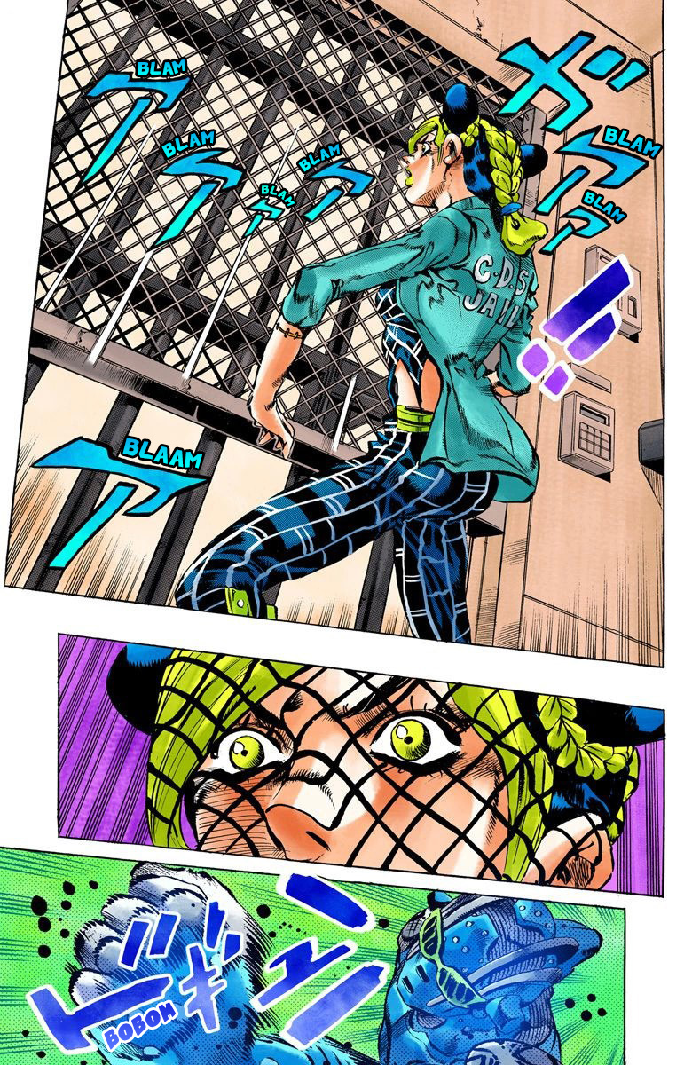 Read JoJo's Bizarre Adventure Part 6 Stone Ocean Official Colored FR Manga Online