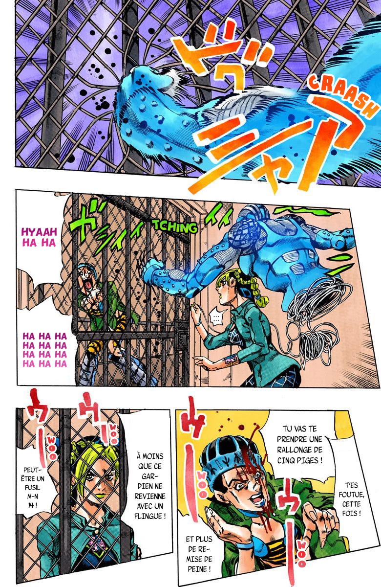 Read JoJo's Bizarre Adventure Part 6 Stone Ocean Official Colored FR Manga Online