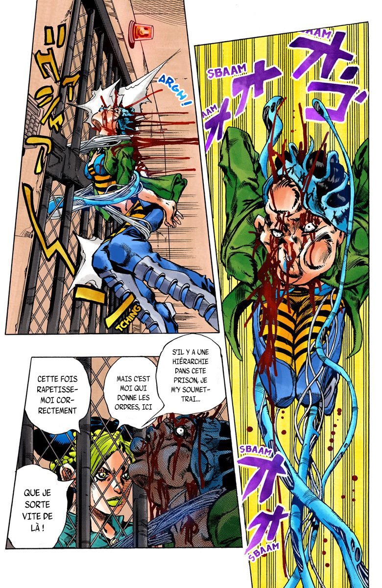 Read JoJo's Bizarre Adventure Part 6 Stone Ocean Official Colored FR Manga Online