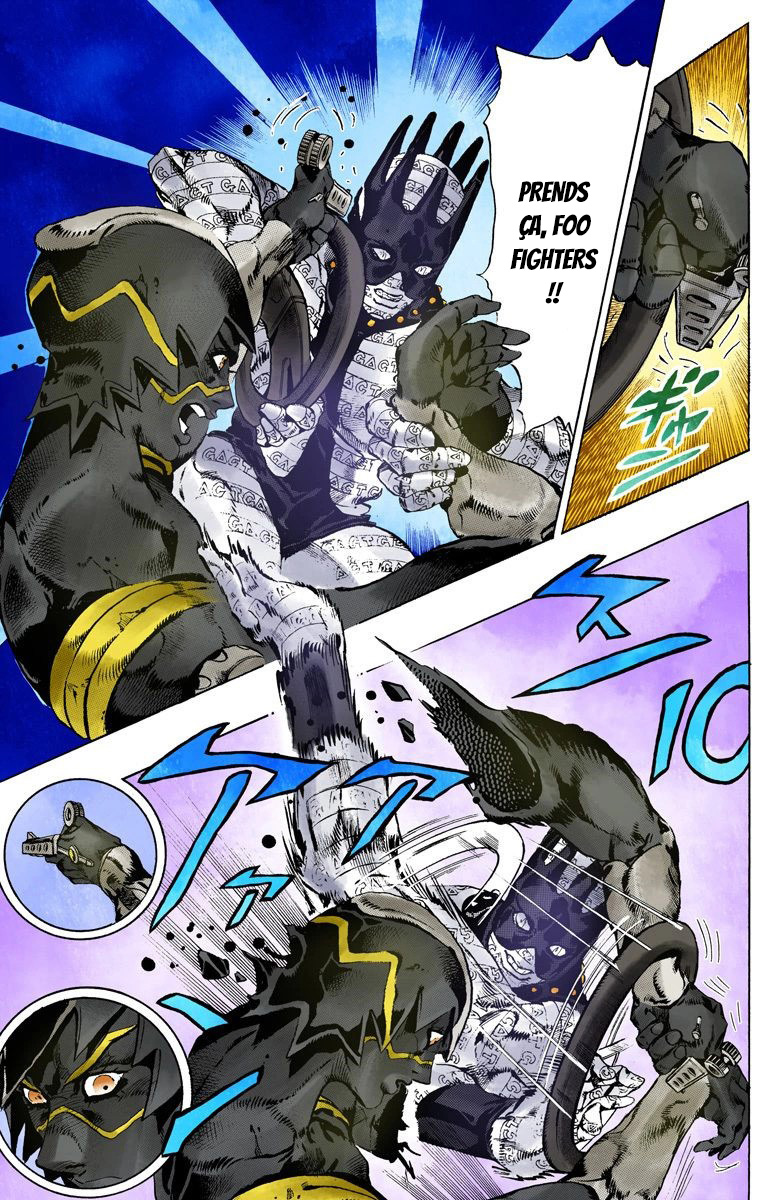 Read JoJo's Bizarre Adventure Part 6 Stone Ocean Official Colored FR Manga Online