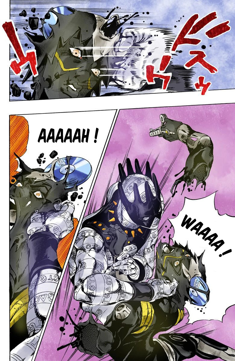 Read JoJo's Bizarre Adventure Part 6 Stone Ocean Official Colored FR Manga Online
