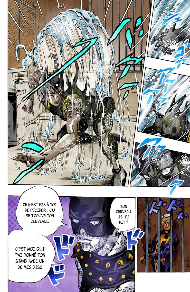 Read JoJo's Bizarre Adventure Part 6 Stone Ocean Official Colored FR Manga Online