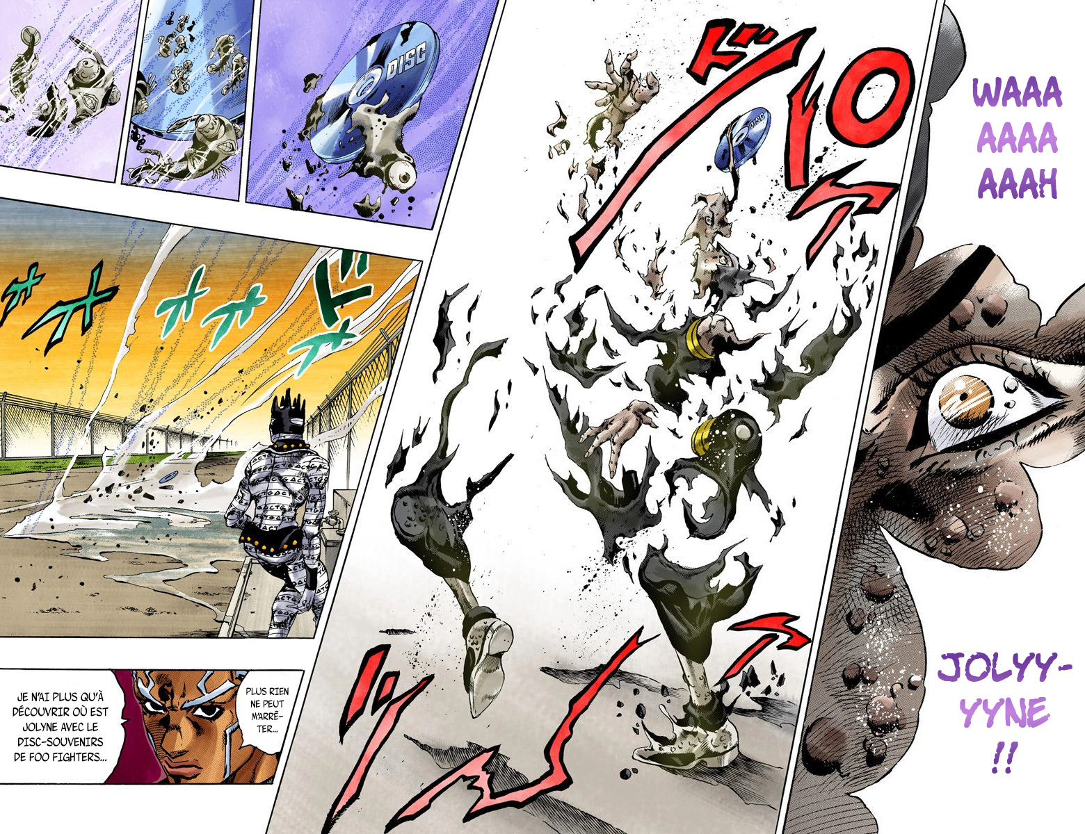 Read JoJo's Bizarre Adventure Part 6 Stone Ocean Official Colored FR Manga Online