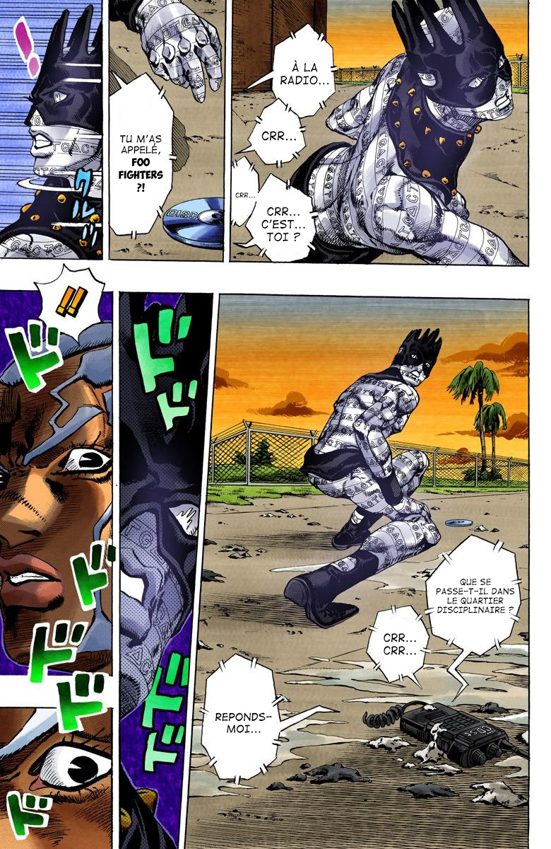 Read JoJo's Bizarre Adventure Part 6 Stone Ocean Official Colored FR Manga Online