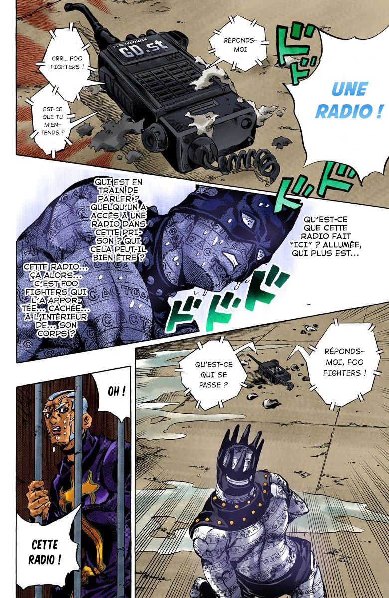 Read JoJo's Bizarre Adventure Part 6 Stone Ocean Official Colored FR Manga Online