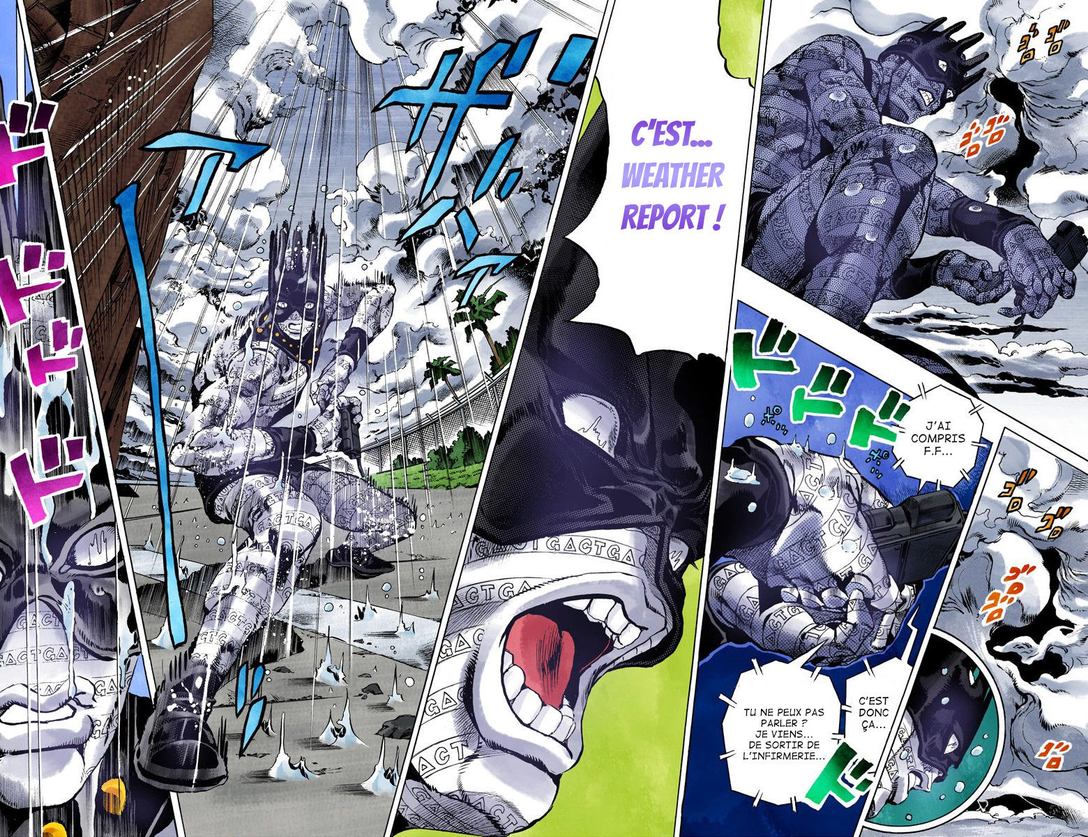 Read JoJo's Bizarre Adventure Part 6 Stone Ocean Official Colored FR Manga Online