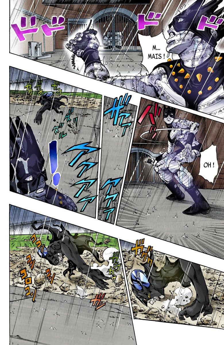 Read JoJo's Bizarre Adventure Part 6 Stone Ocean Official Colored FR Manga Online