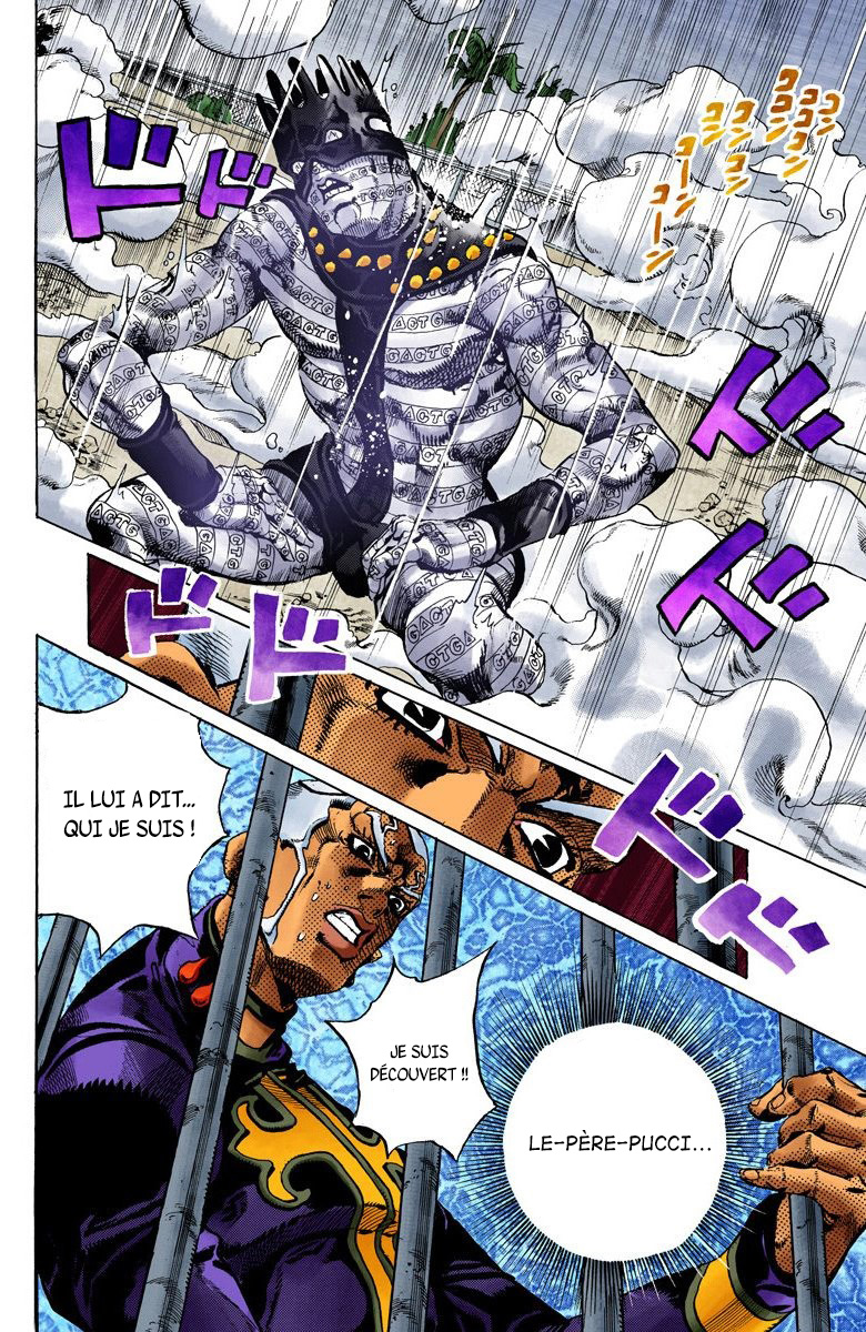 Read JoJo's Bizarre Adventure Part 6 Stone Ocean Official Colored FR Manga Online