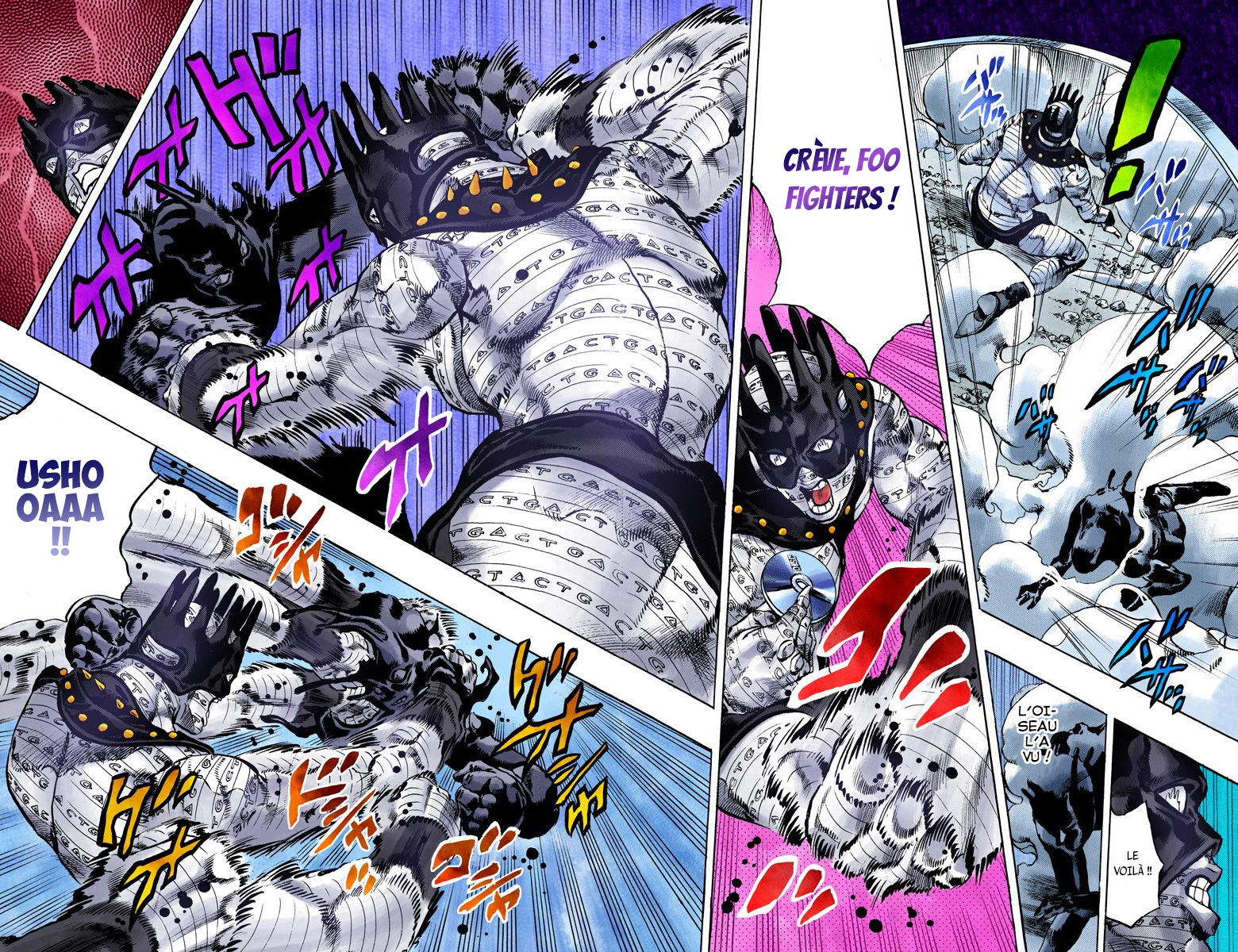 Read JoJo's Bizarre Adventure Part 6 Stone Ocean Official Colored FR Manga Online