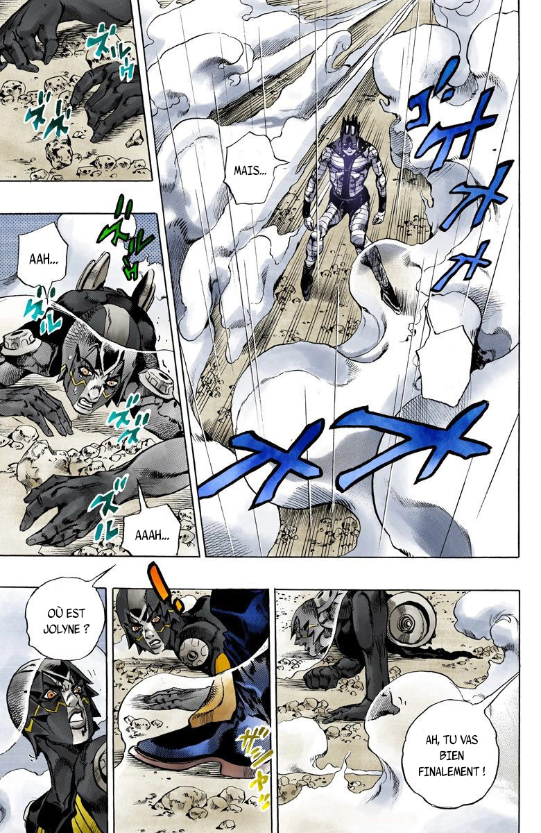 Read JoJo's Bizarre Adventure Part 6 Stone Ocean Official Colored FR Manga Online