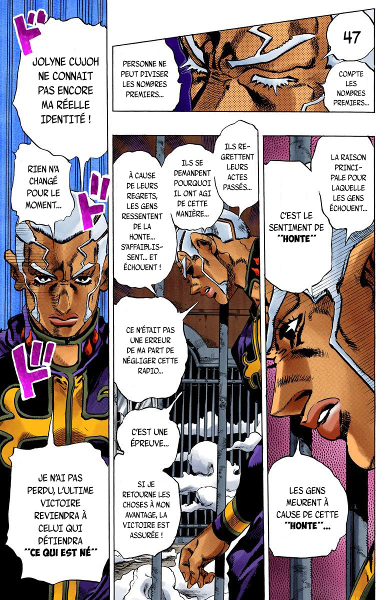 Read JoJo's Bizarre Adventure Part 6 Stone Ocean Official Colored FR Manga Online