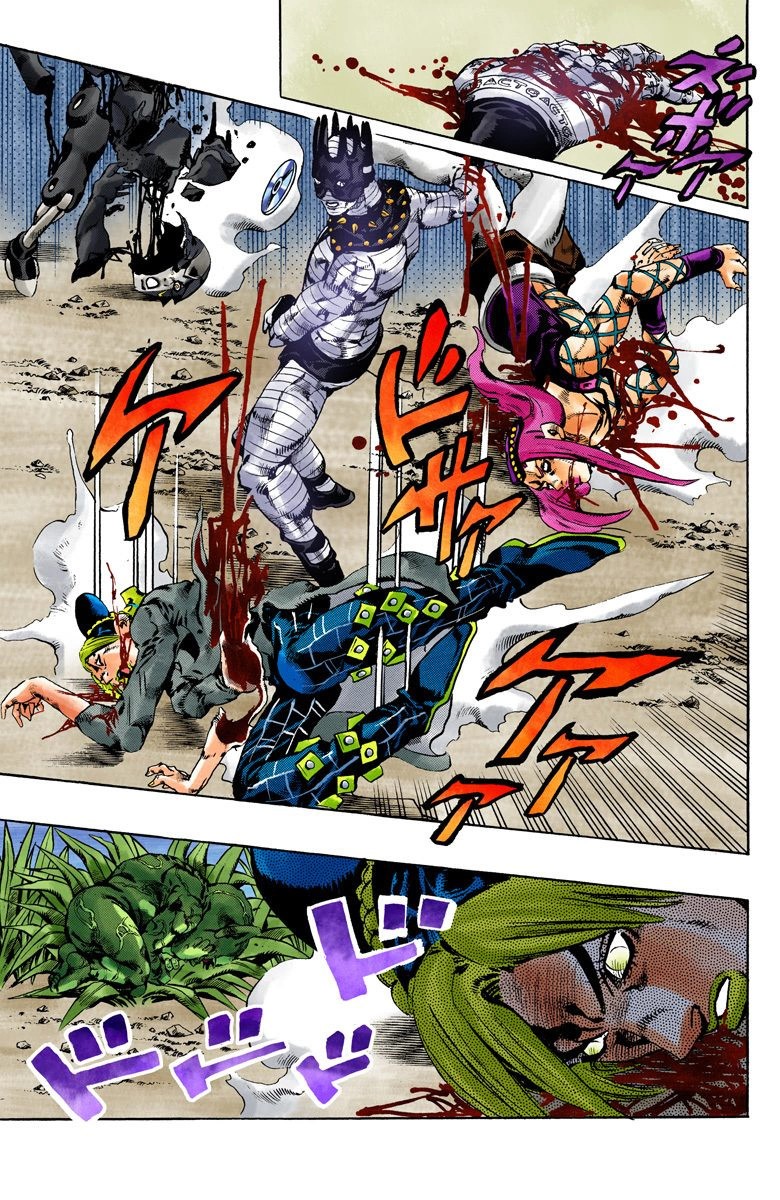 Read JoJo's Bizarre Adventure Part 6 Stone Ocean Official Colored FR Manga Online