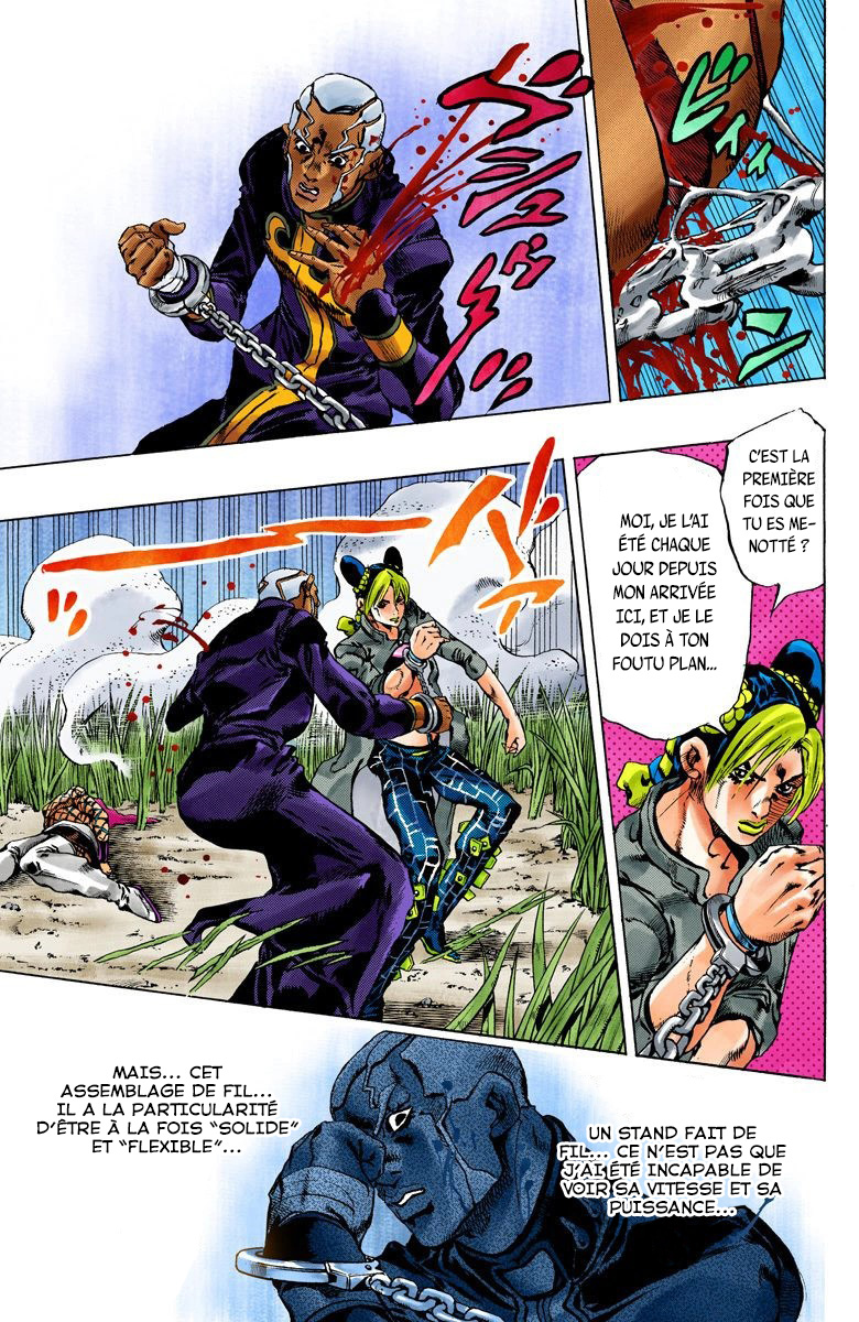 Read JoJo's Bizarre Adventure Part 6 Stone Ocean Official Colored FR Manga Online