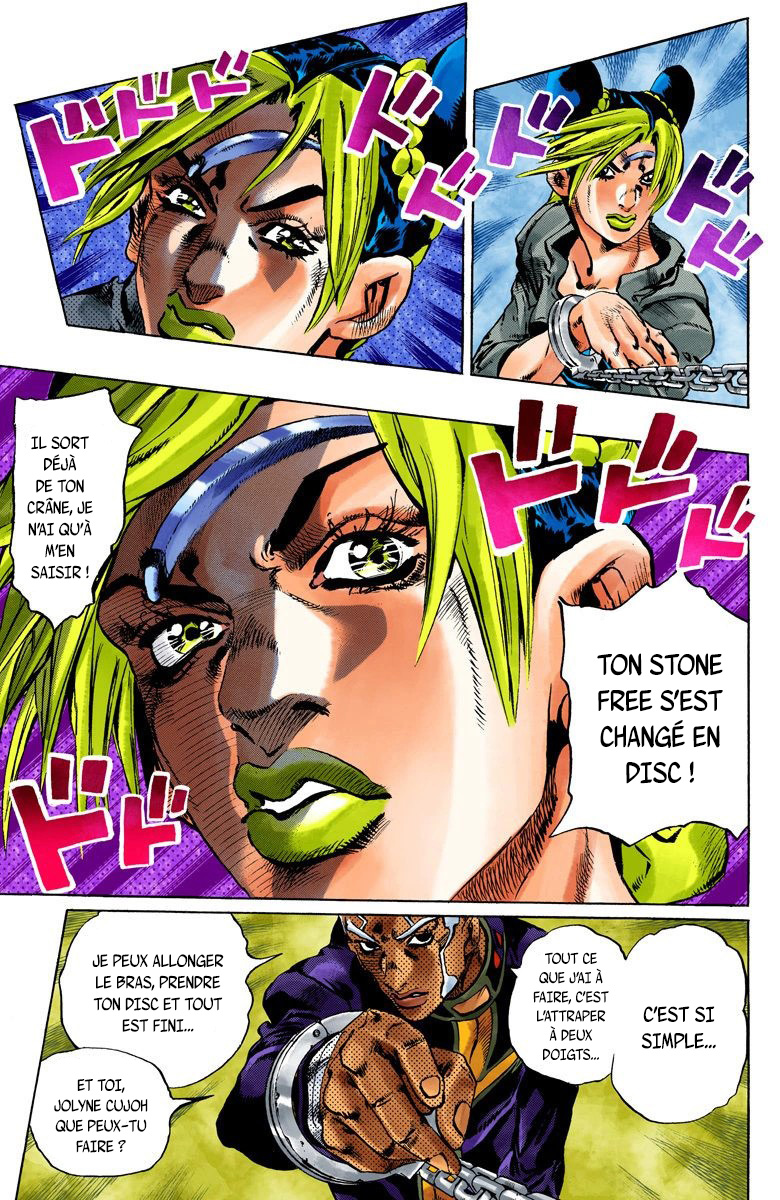Read JoJo's Bizarre Adventure Part 6 Stone Ocean Official Colored FR Manga Online