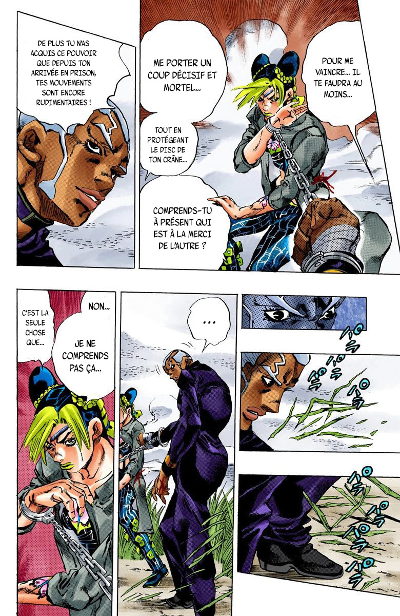 Read JoJo's Bizarre Adventure Part 6 Stone Ocean Official Colored FR Manga Online