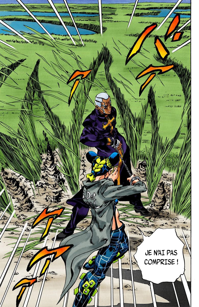 Read JoJo's Bizarre Adventure Part 6 Stone Ocean Official Colored FR Manga Online