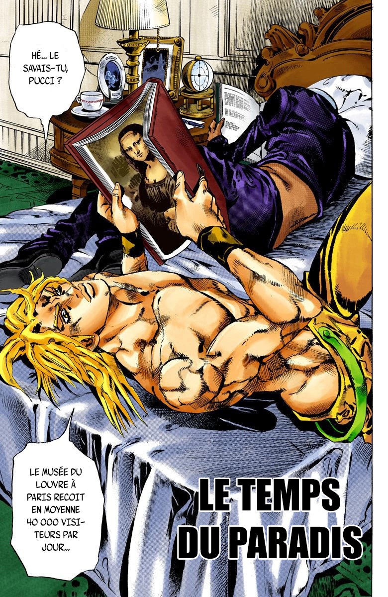 Read JoJo's Bizarre Adventure Part 6 Stone Ocean Official Colored FR Manga Online