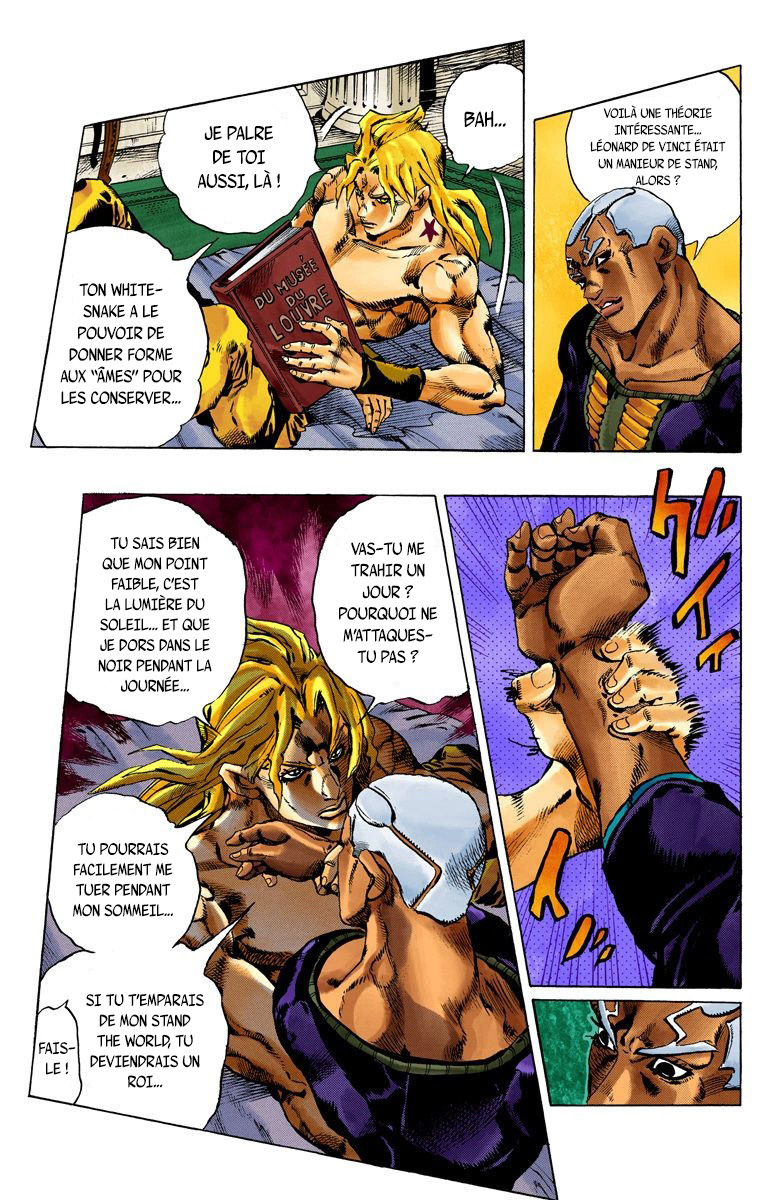 Read JoJo's Bizarre Adventure Part 6 Stone Ocean Official Colored FR Manga Online
