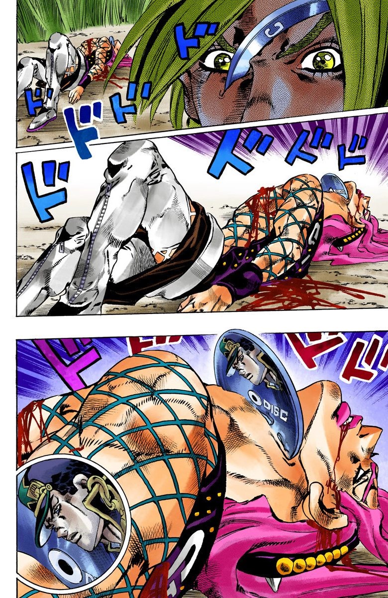 Read JoJo's Bizarre Adventure Part 6 Stone Ocean Official Colored FR Manga Online