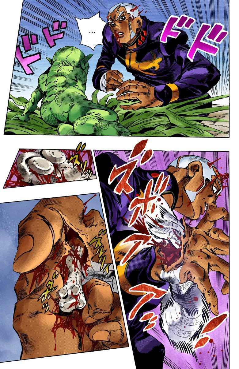 Read JoJo's Bizarre Adventure Part 6 Stone Ocean Official Colored FR Manga Online