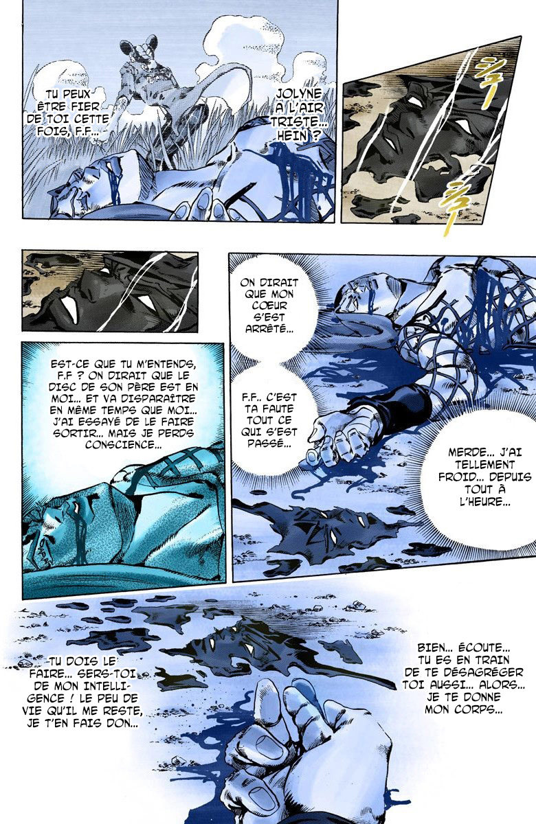 Read JoJo's Bizarre Adventure Part 6 Stone Ocean Official Colored FR Manga Online