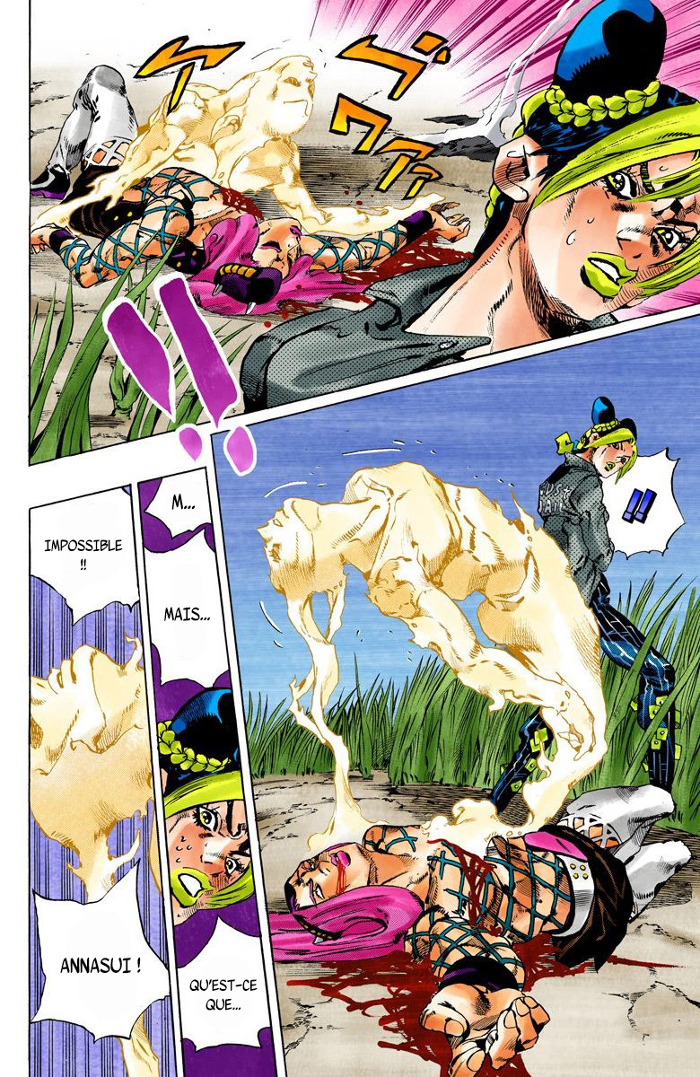 Read JoJo's Bizarre Adventure Part 6 Stone Ocean Official Colored FR Manga Online