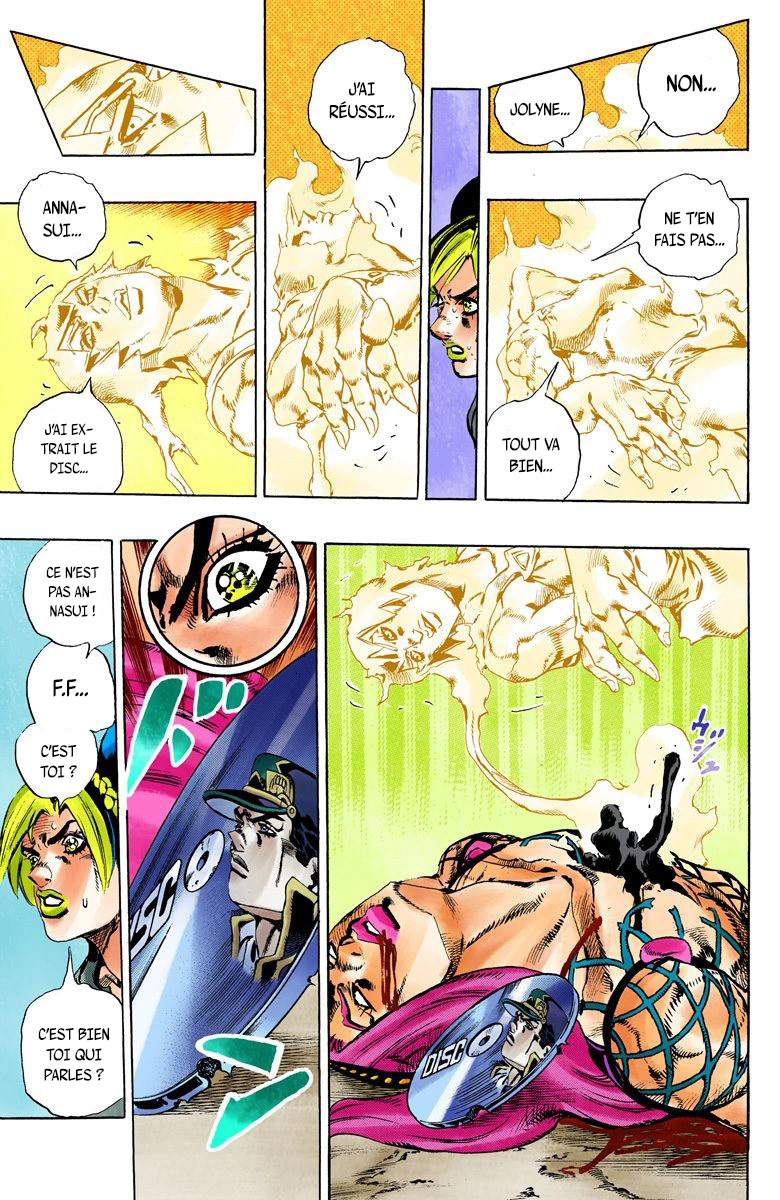 Read JoJo's Bizarre Adventure Part 6 Stone Ocean Official Colored FR Manga Online
