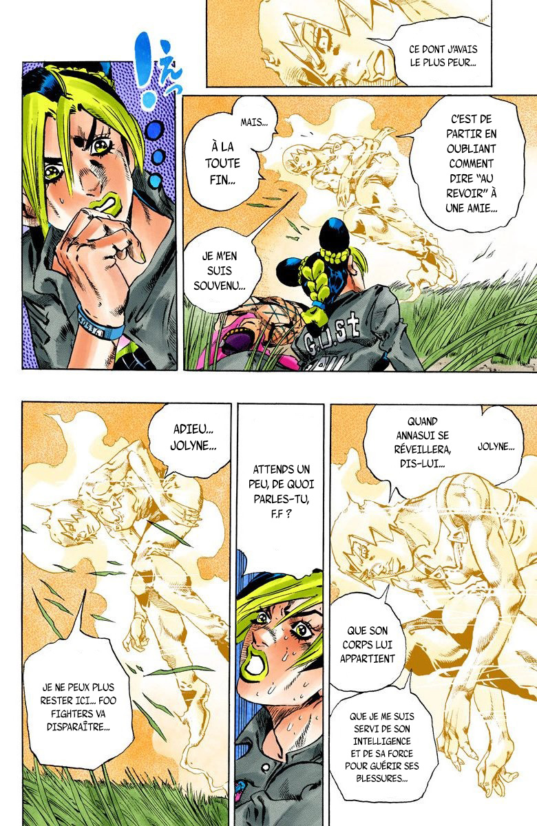 Read JoJo's Bizarre Adventure Part 6 Stone Ocean Official Colored FR Manga Online