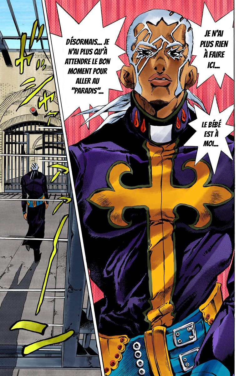 Read JoJo's Bizarre Adventure Part 6 Stone Ocean Official Colored FR Manga Online
