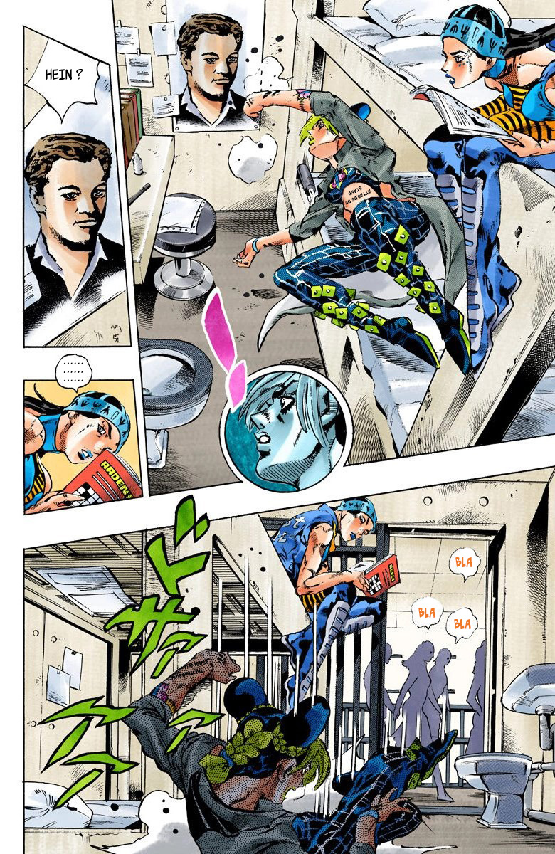 Read JoJo's Bizarre Adventure Part 6 Stone Ocean Official Colored FR Manga Online
